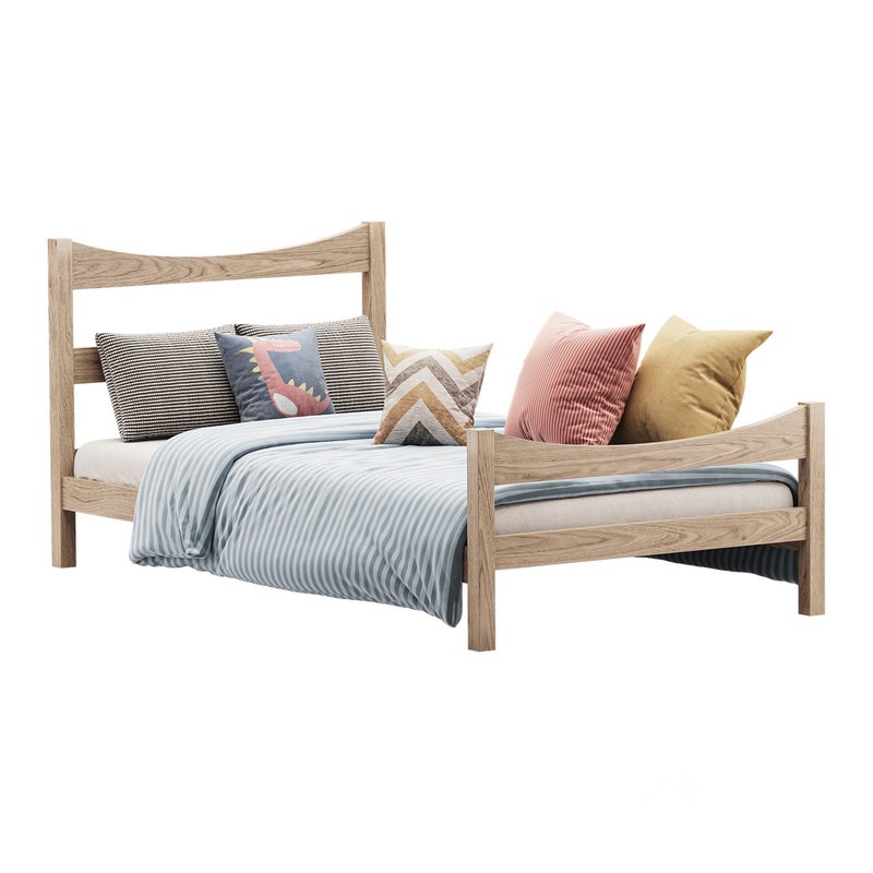 Gymax Twin Size Platform Bed Image 2