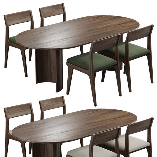 Dinning chair and table212