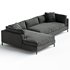 Grammercy 2 Piece Sectional Bennett Moon - Thumbnail 1