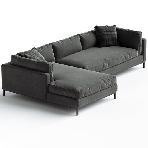 Grammercy 2 Piece Sectional Bennett Moon