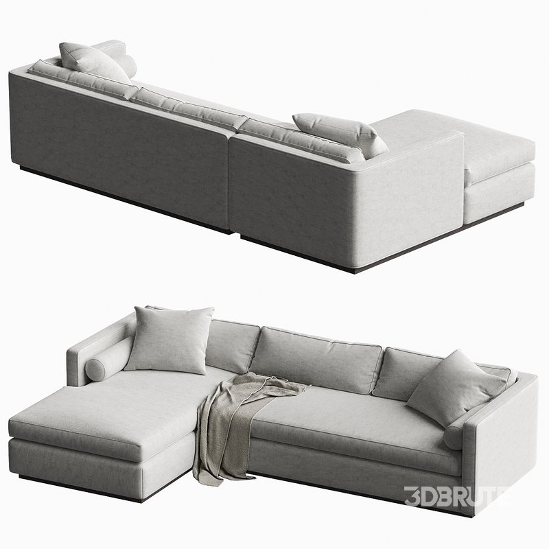 Sawyer 2 Piece Sectional Antwerp Natural Image 3