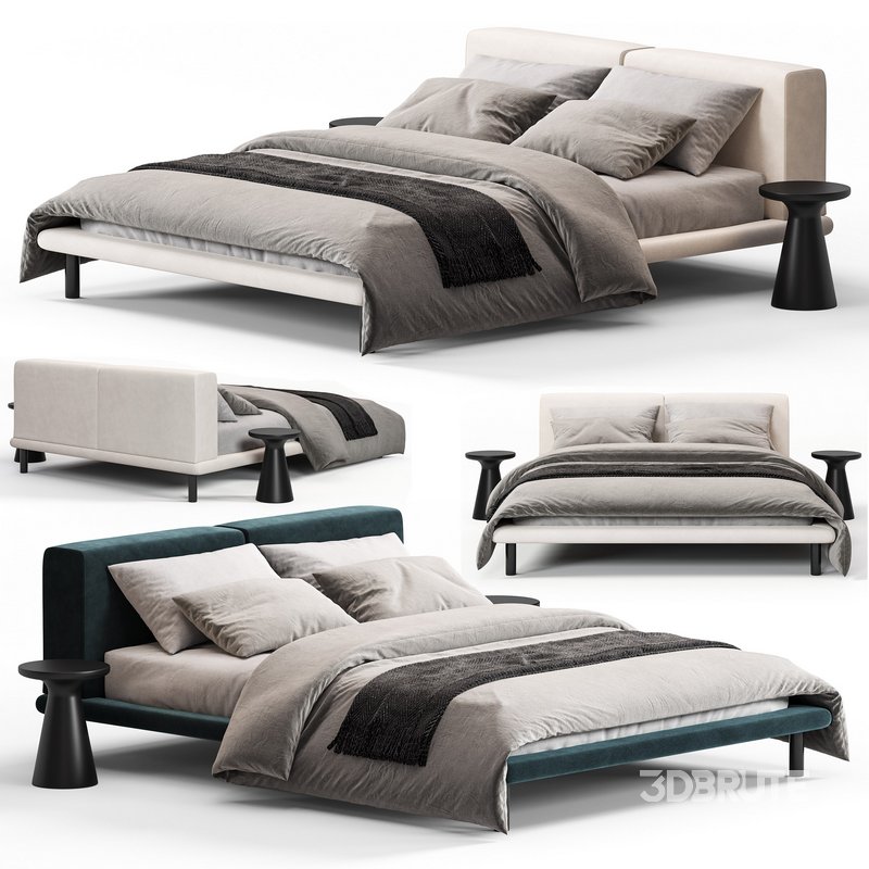 Timothy Bed by Meridiani bed Image 2