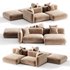 Tokio Modular fabric Sofa 3 - Thumbnail 1