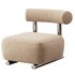 Modish Solid Color Foam Side Chair - Thumbnail 8