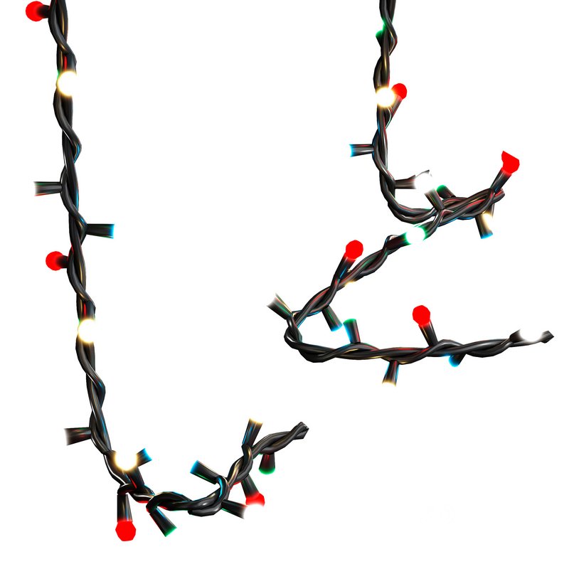 Garland on the window Image 4