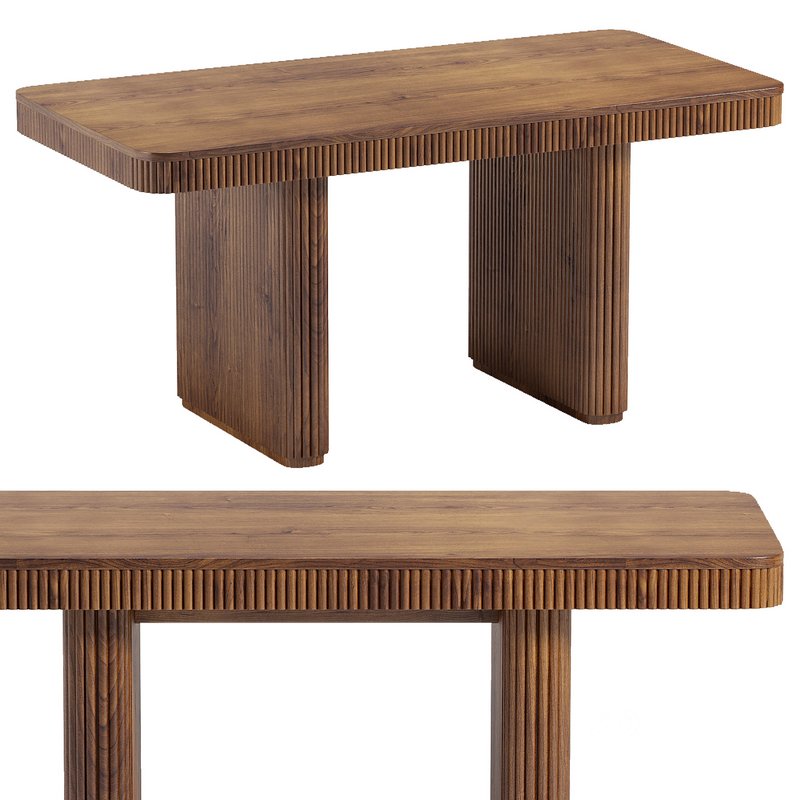 Magnus Wood Dining Table Image 5