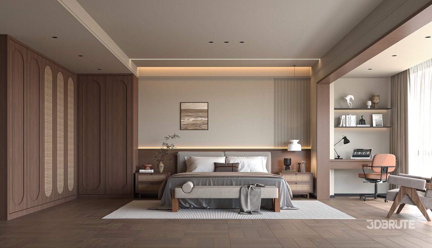 Modern bedroom Image 1