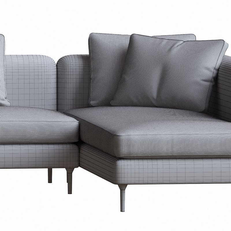 Delta Sectional Sofa Modular Bensen Image 5