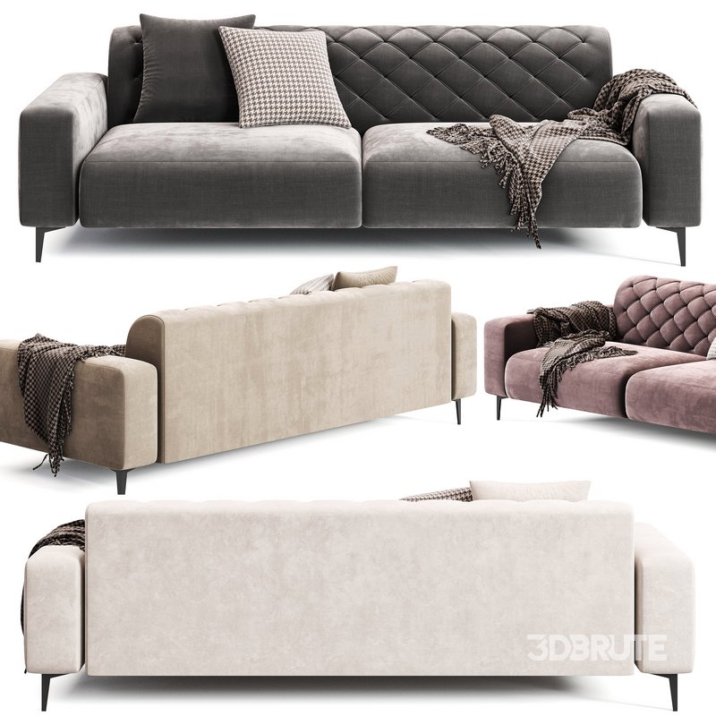 Boston Capitonne sofa Image 2