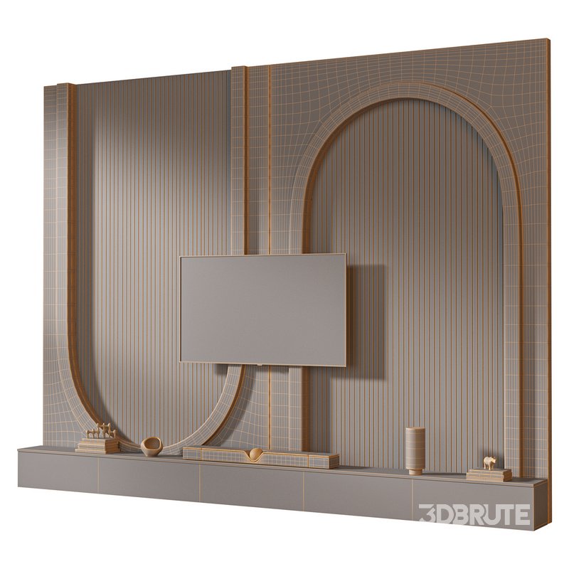 TV wall set 23 Image 5