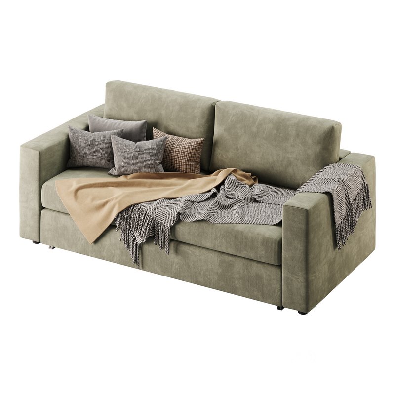 Sleeper sofa Gunnared beige Image 13