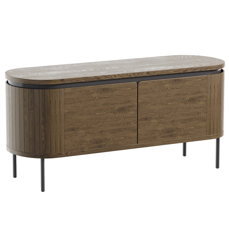 TV stand Cairns 1 Walnut Image 1