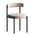 Inesse Boucle Dining Table Chair - Thumbnail 2