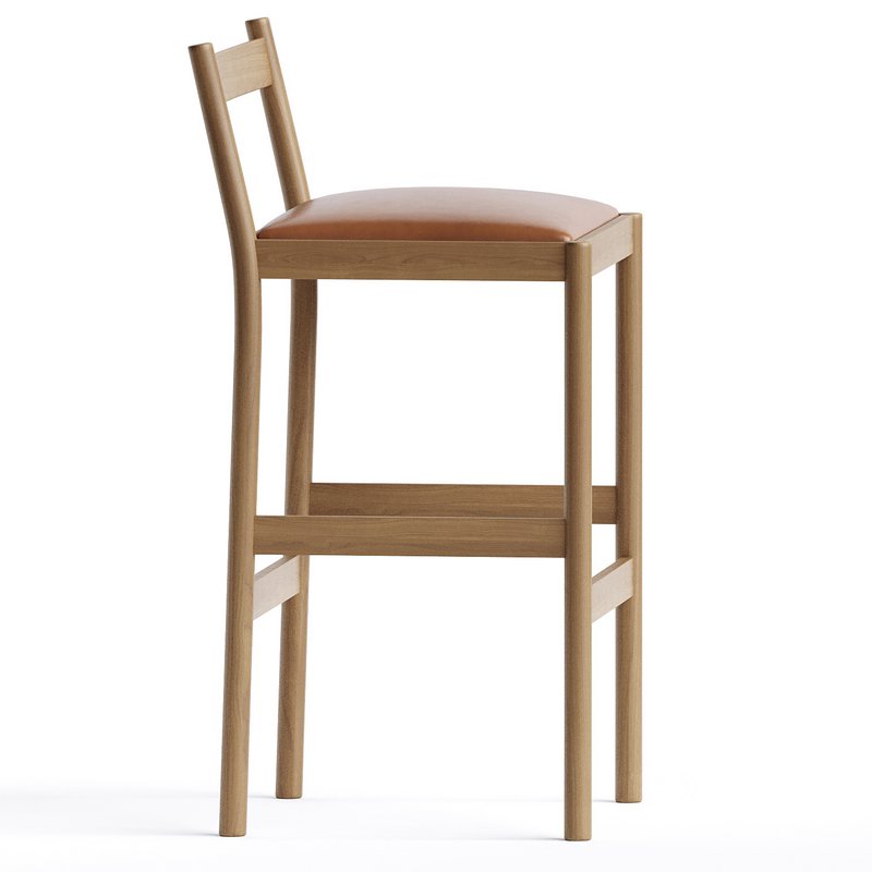 Carob Bar Stool Image 3