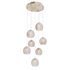 Lazio 7-Light Round Multi-Drop Pendant Currey Company - Thumbnail 5
