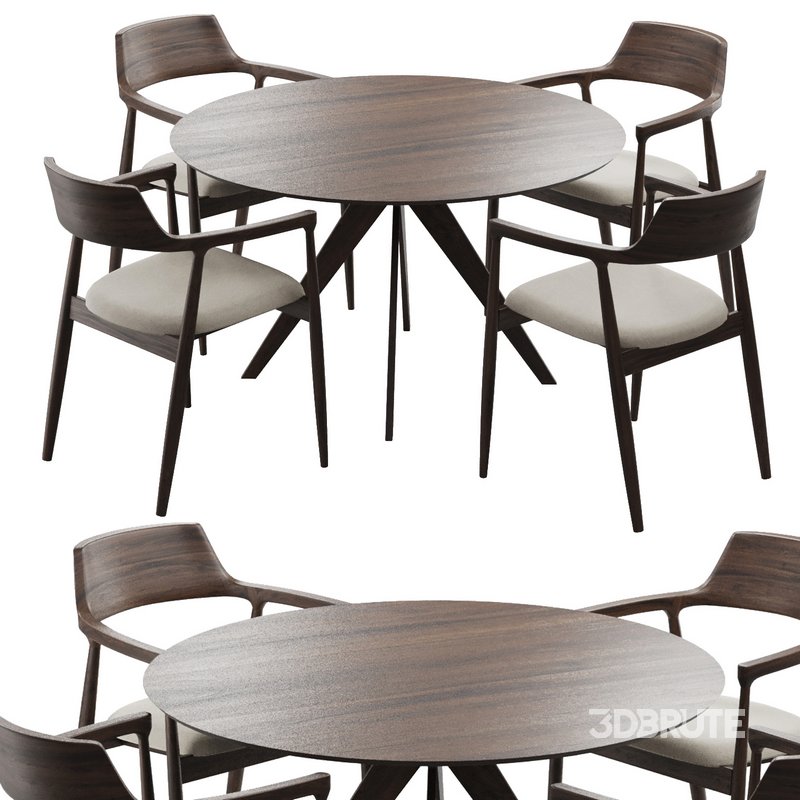 Dinning chair and table223 Image 1