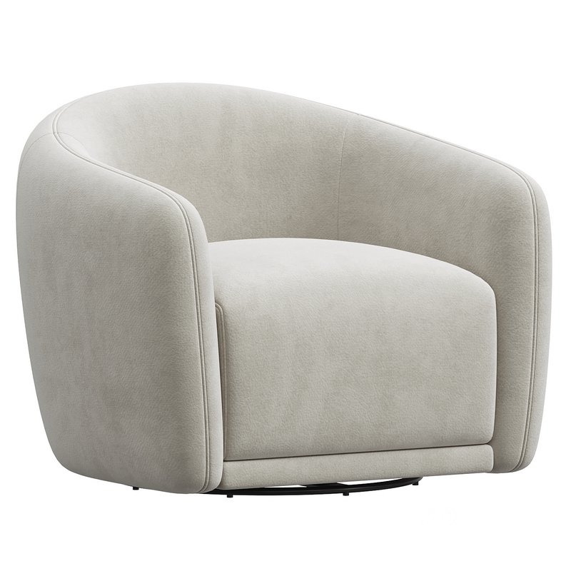 Addie Swivel Armchair WestElm Image 1
