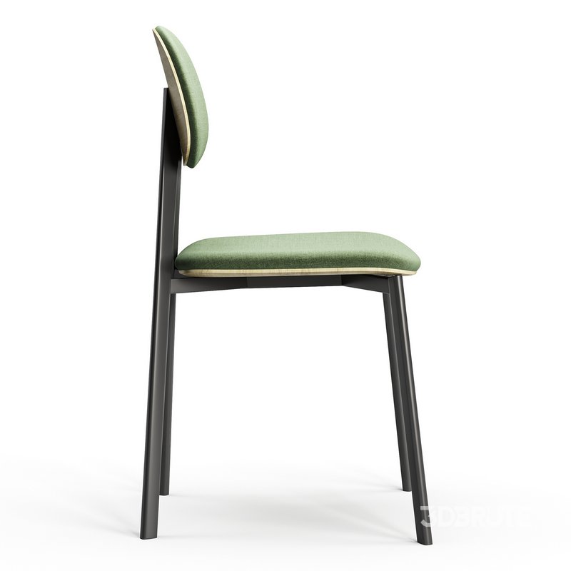 Lollipop Young Fabric And Wood Chairs By Diotti Image 7