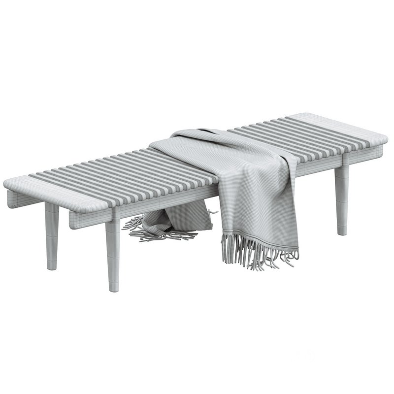 PP589 BAR BENCH Designed by Hans JWegner Image 3