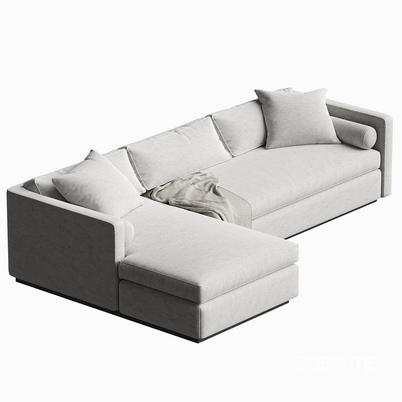 Sawyer 2 Piece Sectional Antwerp Natural Image 1