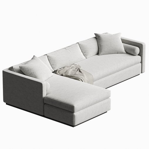 Sawyer 2 Piece Sectional Antwerp Natural