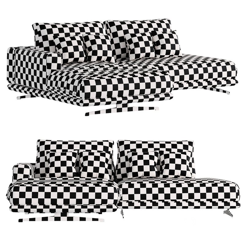 Zillis 2 seat corner Sofa Image 2