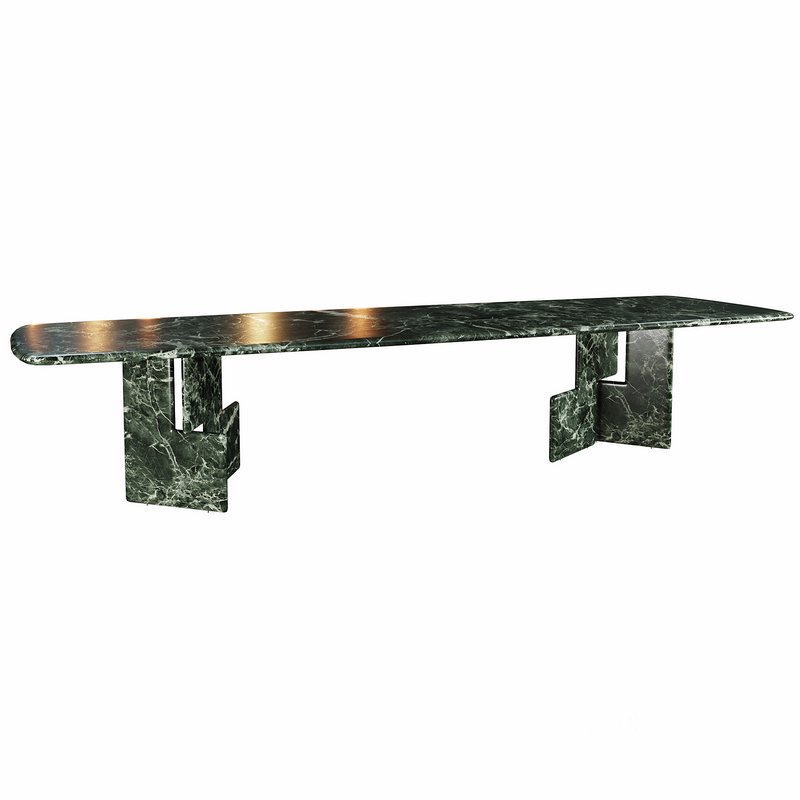 Nico Square dining table by minotti Image 3