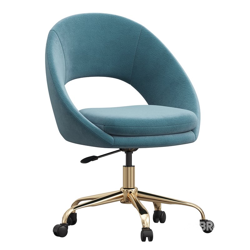 Savas Task Chair- Blue Image 1