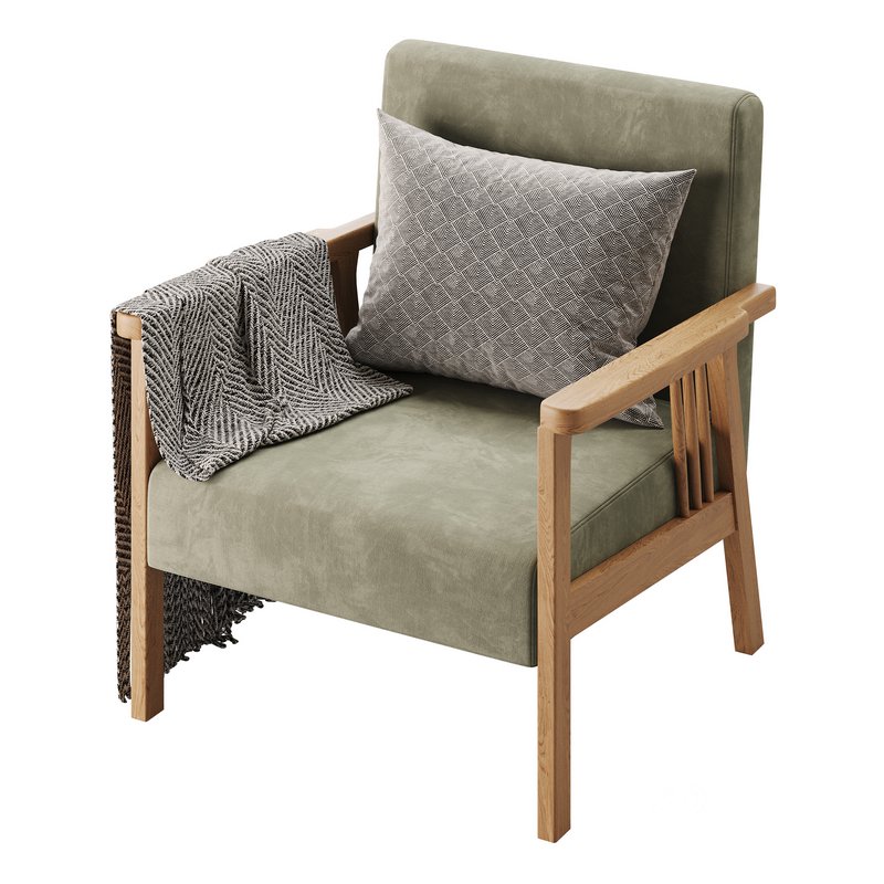 Simplistic Slipper Chair Image 3