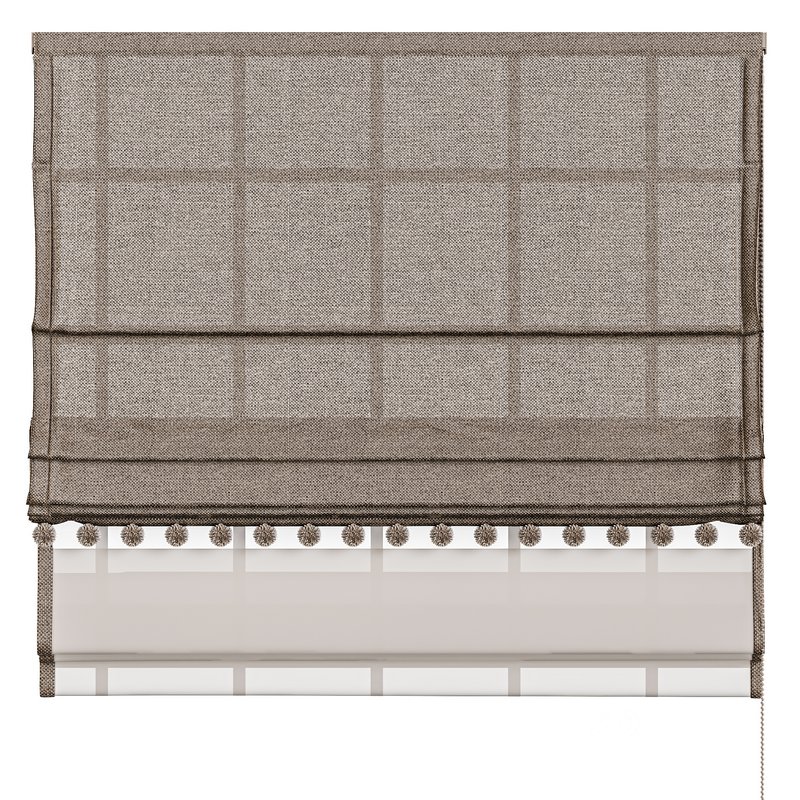 Roman curtain with pom pom 3 Image 4