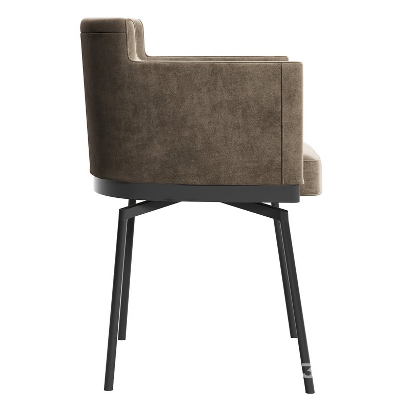 EVORA METAL LEGS UPHOLSTERED CHAIRS Image 8