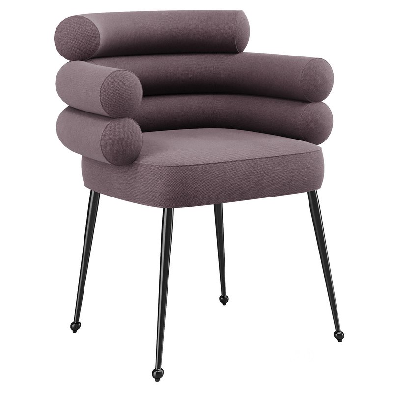 Linen Dining Chair Image 5