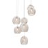 Lazio 7-Light Round Multi-Drop Pendant Currey Company - Thumbnail 6