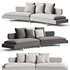 Arne II sofa b&b italia - Thumbnail 2