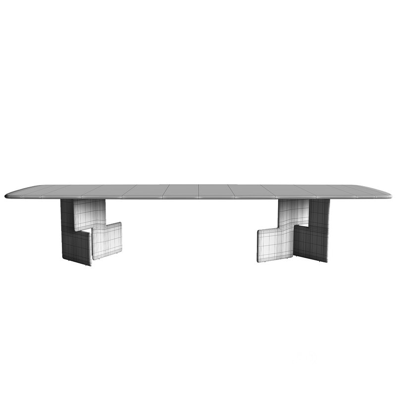 Nico Square dining table by minotti Image 4