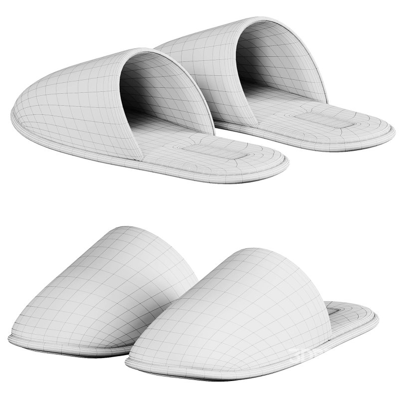 TERRY BATHROOM SLIPPERS Image 2