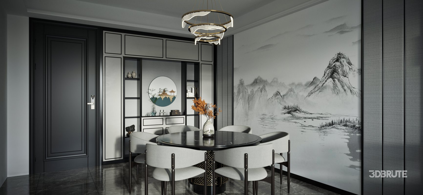 Chinese Living Room Dining Room Image 5