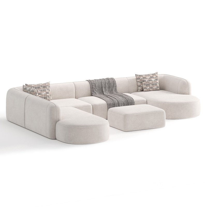 Royalty 2.0 Modular Sofa by Luzaro Image 1