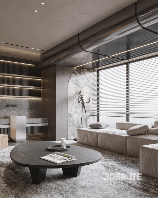 Living Room Dining Room Hallway Image 10