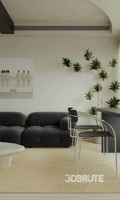 Living Room Dining Room Bedroom Image 11