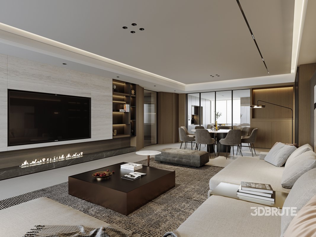 Living Room Dining Room Image 10