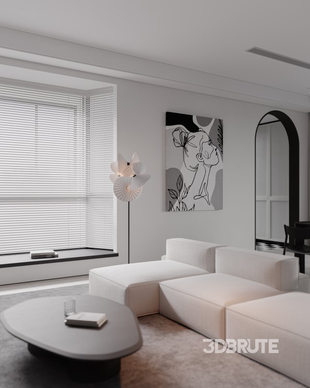 Living Room Dining Room Kitchen Image 11