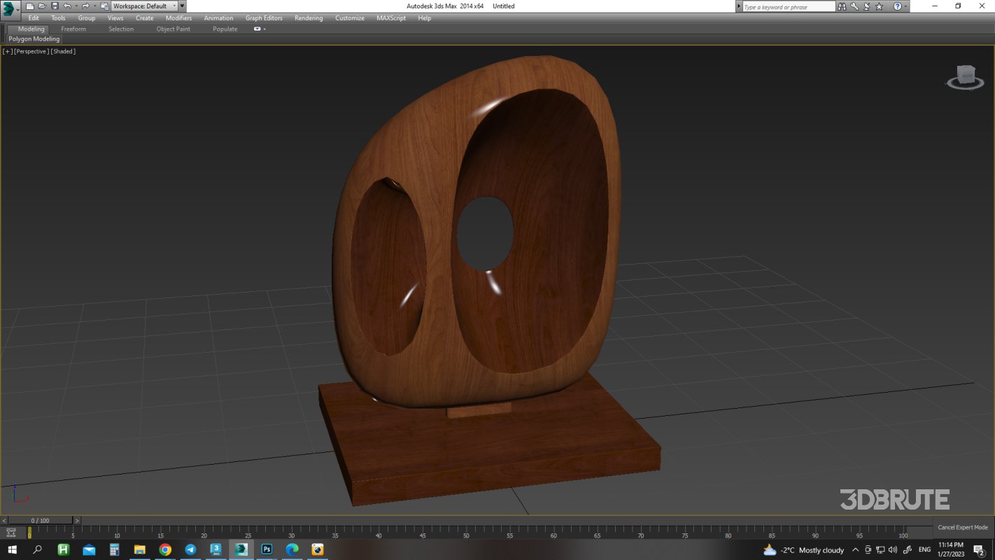 Abstract sculpture by Barbara Hepworth Image 8