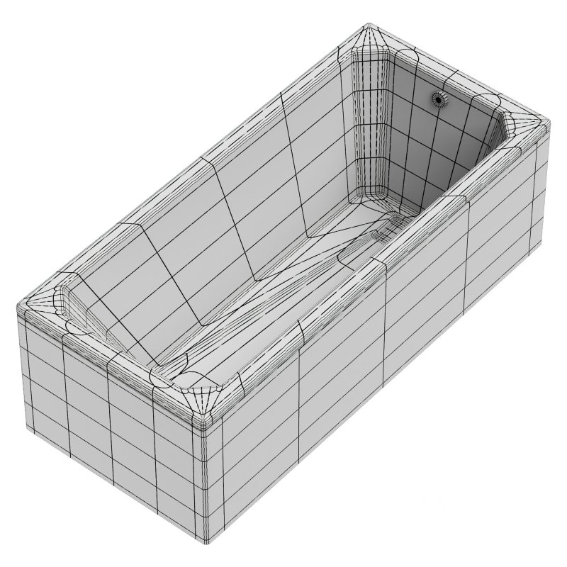 Acrylic bathtub DIWO Elista Image 6