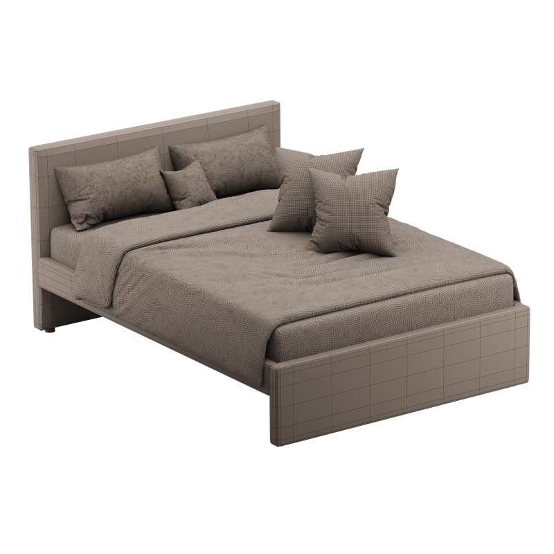 Upholstered bed frame Image 13