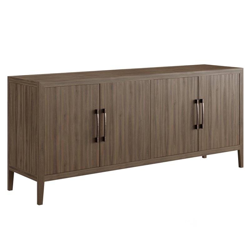 French Contemporary 4-door Sideboard Image 5