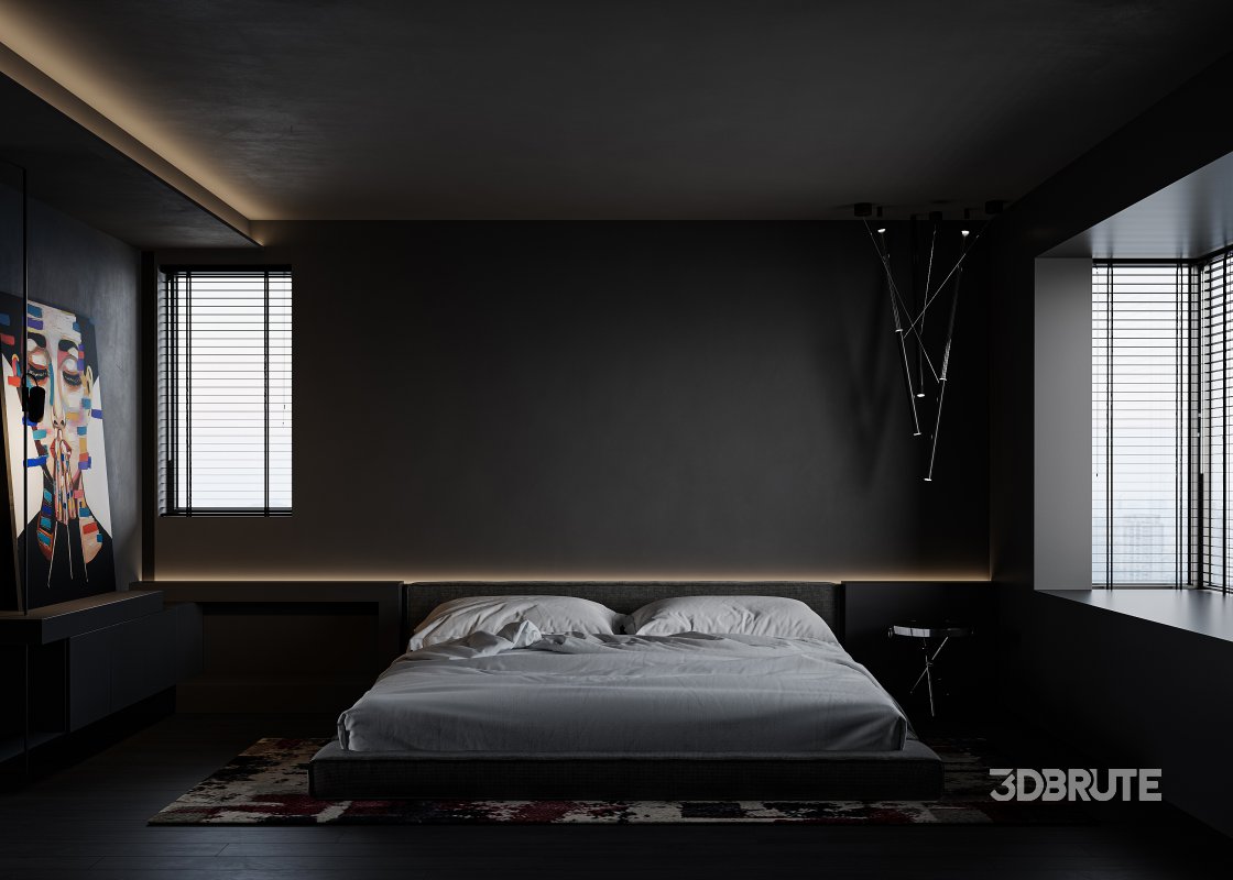 bedroom dressing room bathroom Image 3