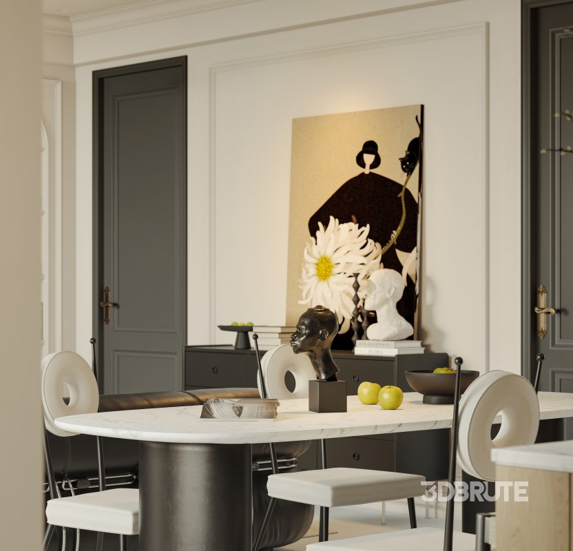 Living Room Dining Room Kitchen Image 14