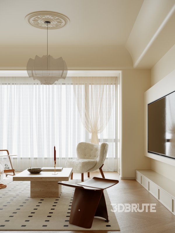 Living Room Dining Room Bedroom Image 8