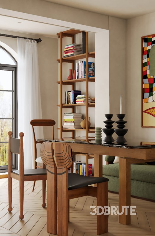 Living Room Dining Room Kitchen Image 12